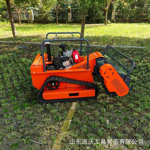 工厂直发新型遥控割草机全地形油电混合履带割草机果园农场除草机