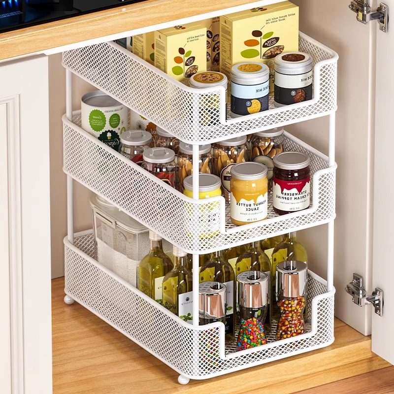 厨房下水槽置物架橱柜碗碟厨具分层架调味瓶整理架碗盘调料收纳架,家庭/个人清洁工具,脸盆架,淘宝优惠券,粉丝福利购,淘宝优惠卷