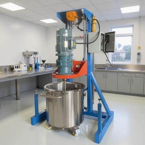 热销好货瓷砖背胶混合设备腻子膏不锈钢分散机电动简易混料机