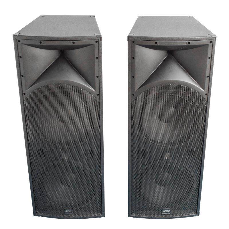 工厂双15寸户外无源专业舞台音箱婚庆礼仪会议大功率全频音响套装