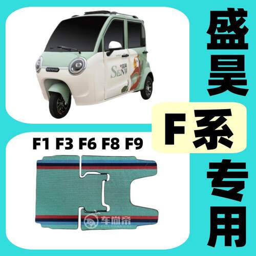 【盛昊F1F3F6F8F9专用】雪妮丝平铺脚垫电动三轮车耐磨丝圈脚踏垫