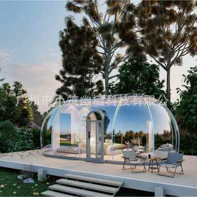 网红移动式太空舱民宿星球舱4071创意酒店公园景区露营星空阳光房