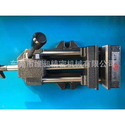 金丰精密导柱式手动快速夹紧平口钳台钻铣床上快速虎钳Q19K160