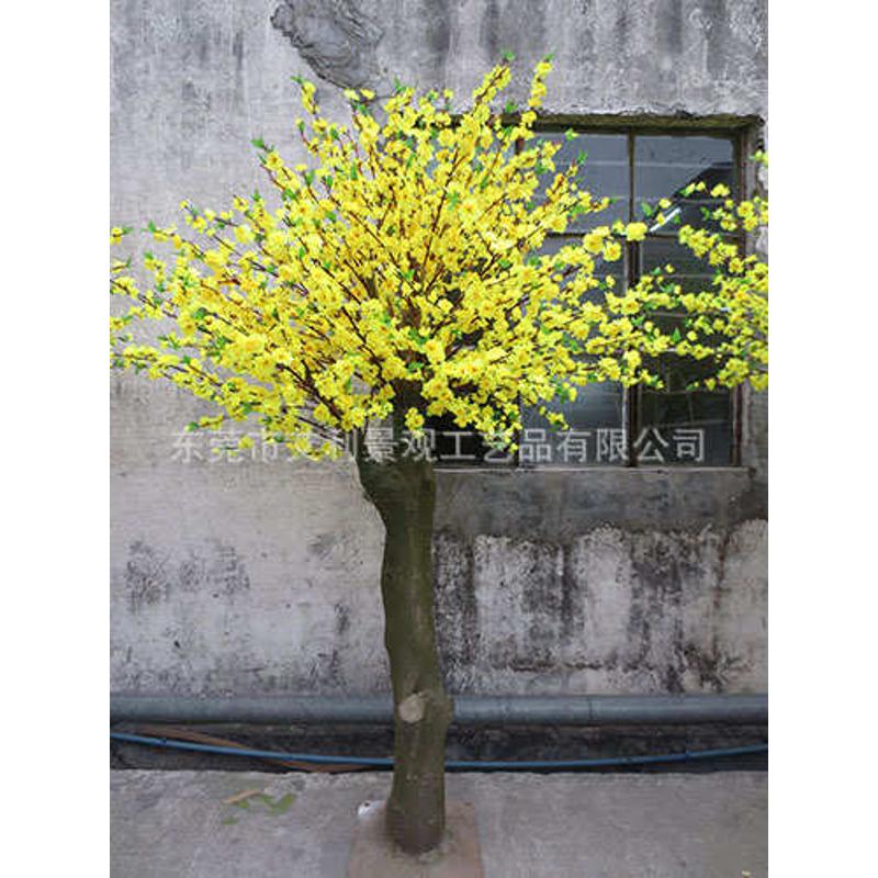 批发婚庆假婚典花树 布置道具花树 植物装饰室内外梅树花树桃