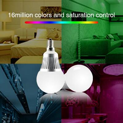 MILIGHT FUT013 E14 5W RGB+CCT LED 球泡灯