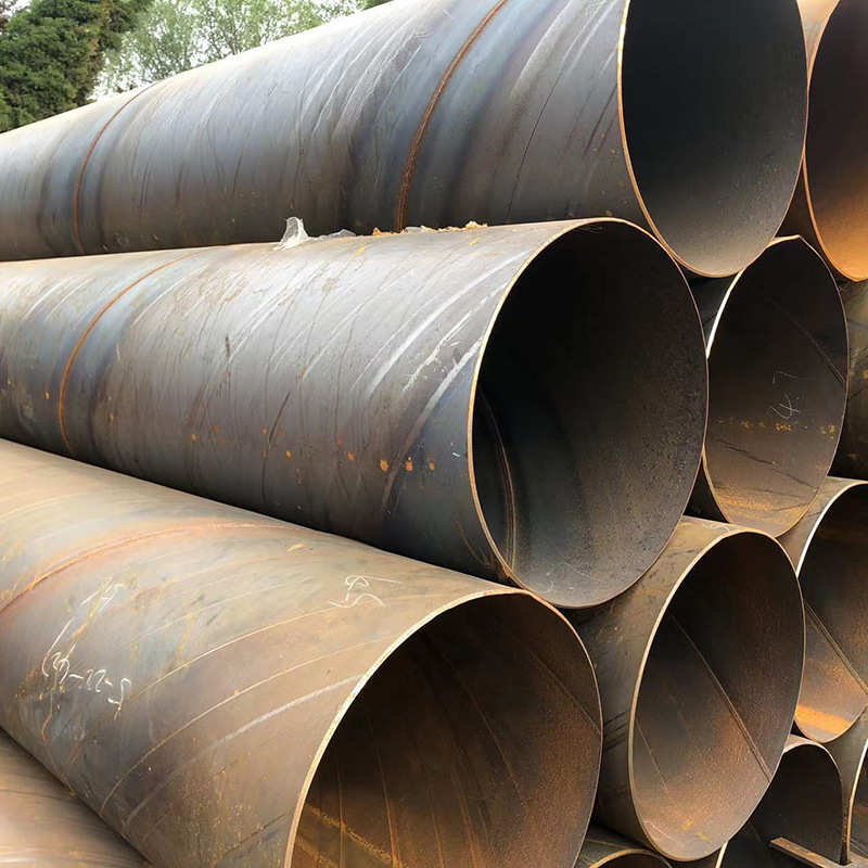 大口径螺旋管厂家现货厚壁薄壁螺旋钢管排水管螺旋焊管厂家直销