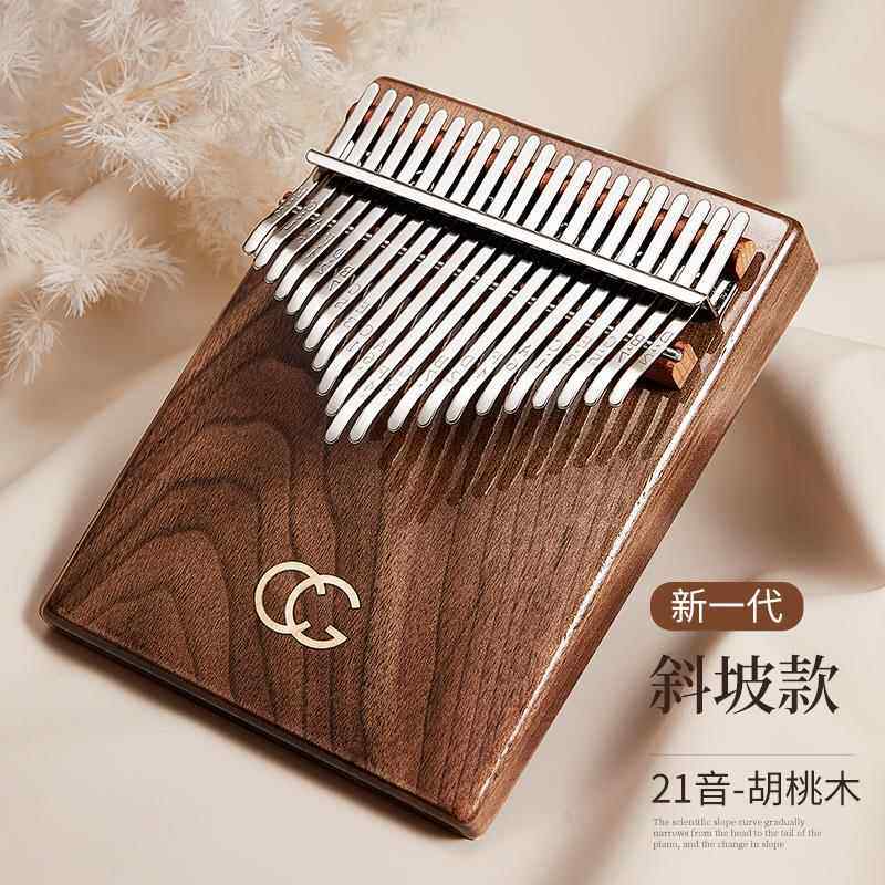 正品21音拇指琴指琴正17品音卡林巴琴34音手手姆指琴初学者女钢生