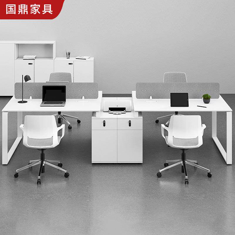 办公家办公桌桌椅具简约现代公桌6人位设计办10042330师职员办公