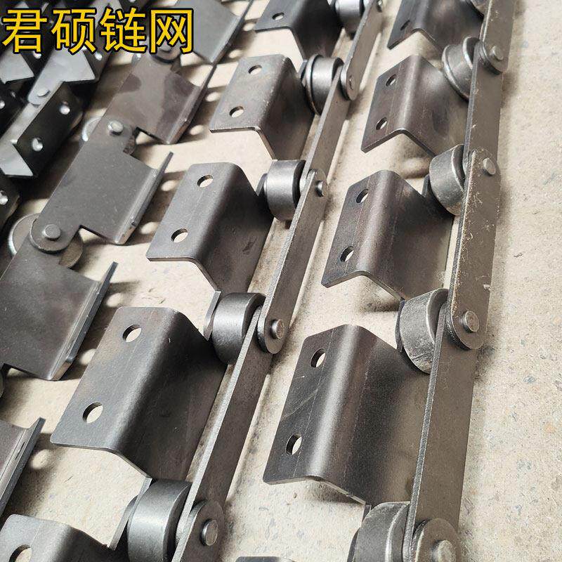 大节距工业链条重型矿石输送机链条定制刮板机输送链异形工业链条