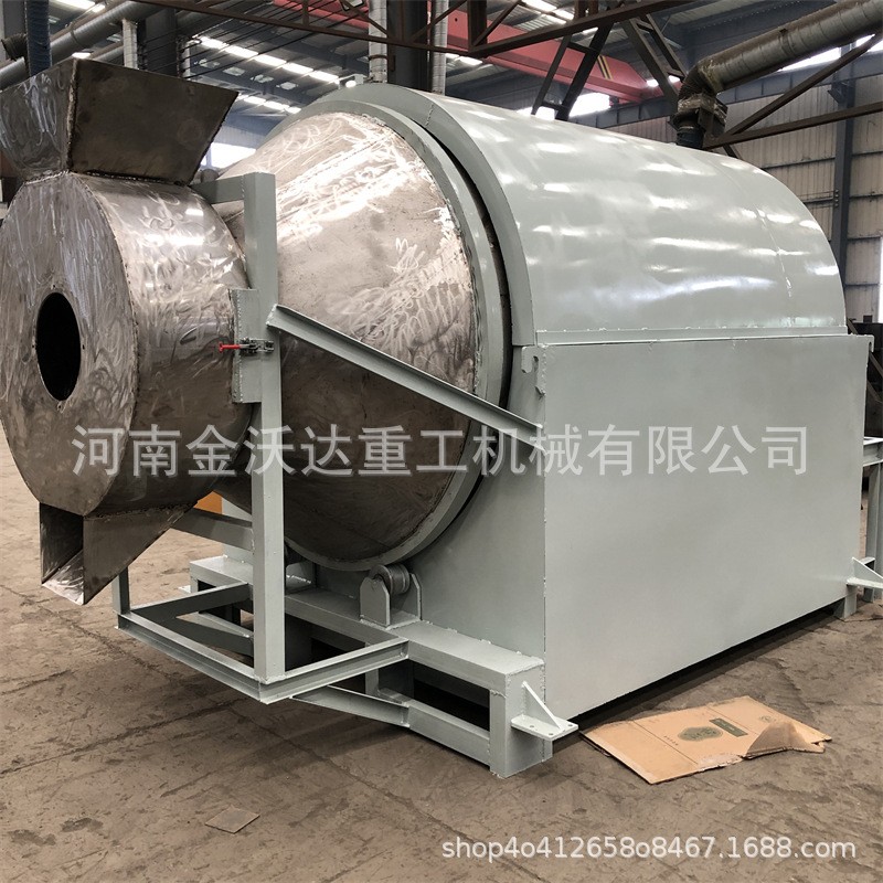 电加热作物滚筒烘黍干农机高 粱玉米小麦大豆MKD米炒货机 坚果炒