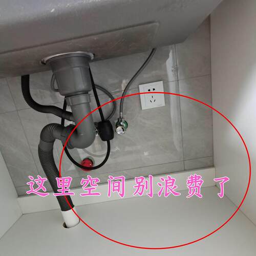 厨房空间新革命！多层锅具整体橱柜内台面下水槽架置锅架厨房墙角