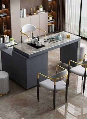 阳岩台茶桌现动代伸缩小型茶车功夫家茶套装一体用轻奢板可VKC移