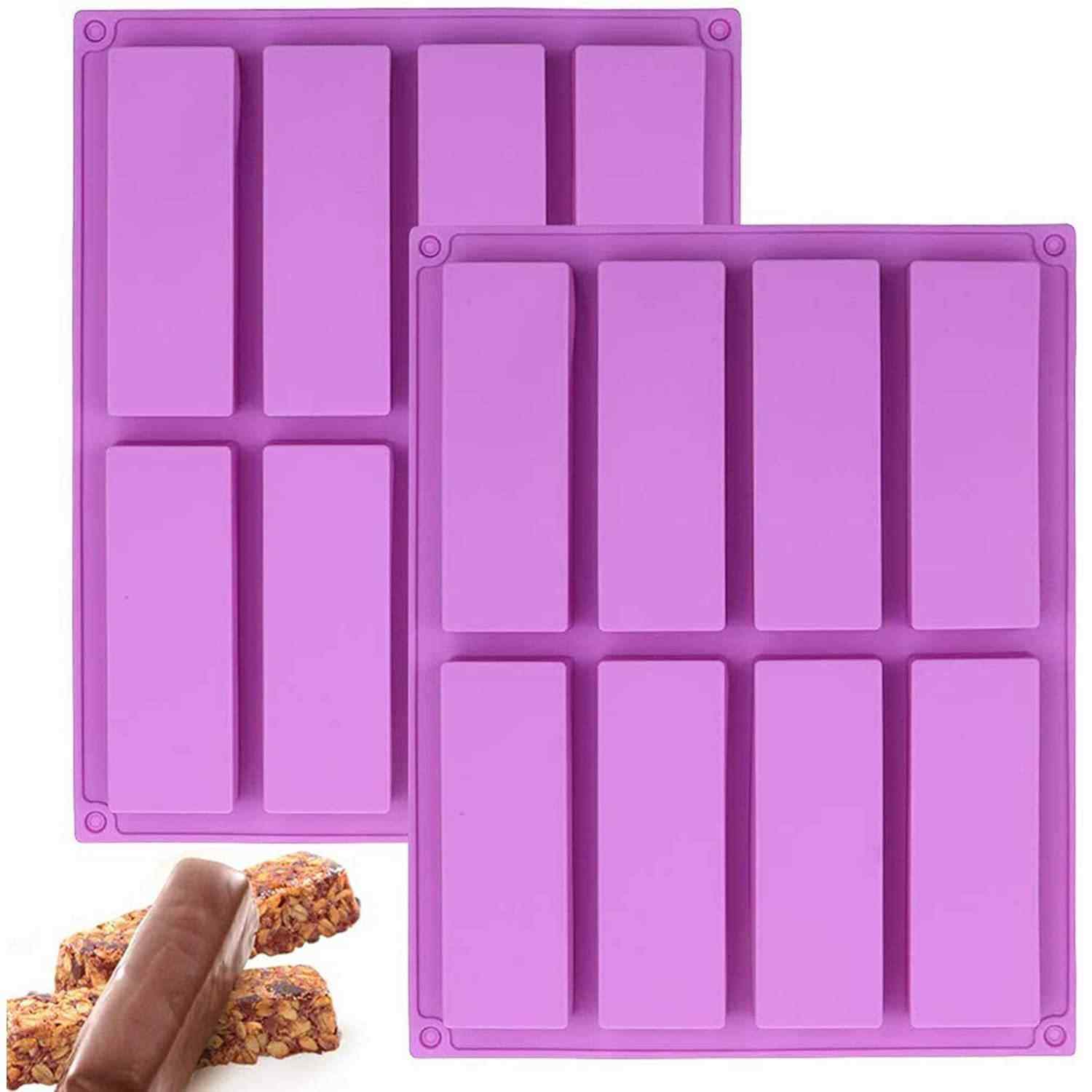 8连接矩形硅胶模具DIY酸奶棒慕斯冰盘鸭舌果冻创意冷盘鹅肝肉皮果,厨房/烹饪用具,烘焙模具,淘宝优惠券,粉丝福利购,淘宝优惠卷