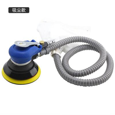 高档釿宝5寸气动光打磨机汽车打蜡抛工具磨光干磨风腻机子磨头气