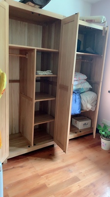 原始原素全实木衣柜组合怎么样一周使用彻底爱上了吗