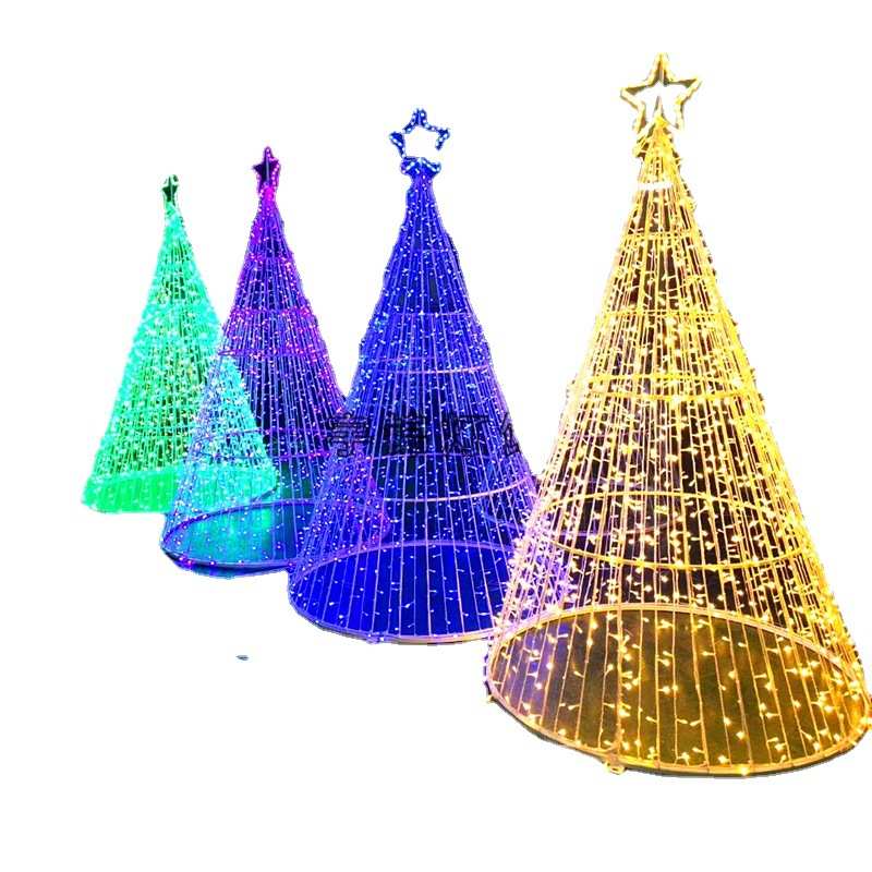 LED灯光秀灯光节造型圣诞树造型园区市政户外街道亮化装饰灯