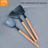 官方旗舰店正品 铁工地大锅土子炒菜铲木 锅铲铁锅专用手工锻打老式