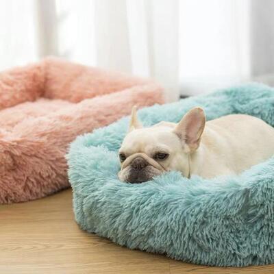 方长绒猫pm010形窝狗窝秋冬加厚深度用睡毛眠猫垫狗垫宠物品可