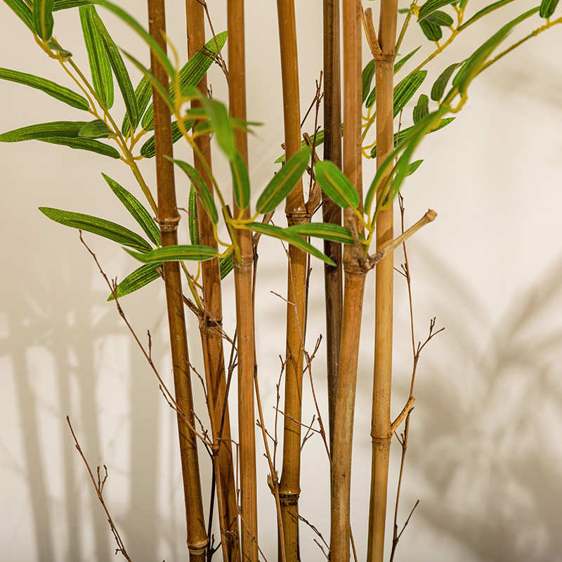 仿真绿植竹子盆栽室内装饰户外园林造景摆件人造假竹子迷你竹子