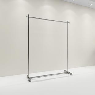 服装店展示架不锈钢落地挂衣架高档衣架服装陈列道具女装专用货架