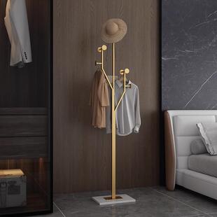 意式轻奢衣架落地衣帽架室内客厅家用挂衣架高级创意晾衣架衣服架