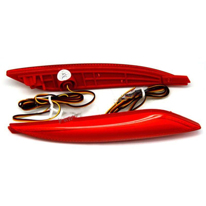 适用于现代八代索纳塔带行车刹车多功能LED后杠灯后尾灯改装加装