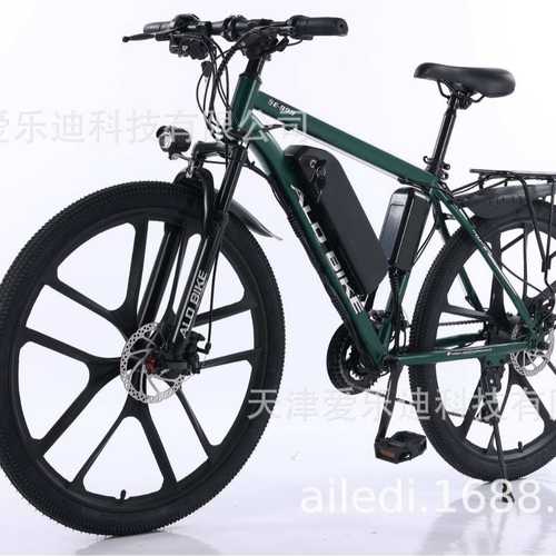 新型锂电自行车时尚运动骑行变速二手电动车单人电动车