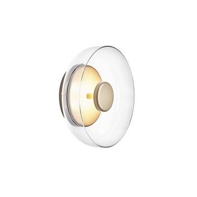 北欧玻璃壁灯楼梯阳台过道玄关壁灯圆形简约卧室书房创意简约壁灯