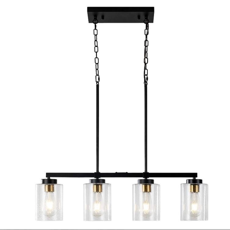 选款厨房岛吊灯铁艺工业风农舍餐厅吧台过道灯具KD包装