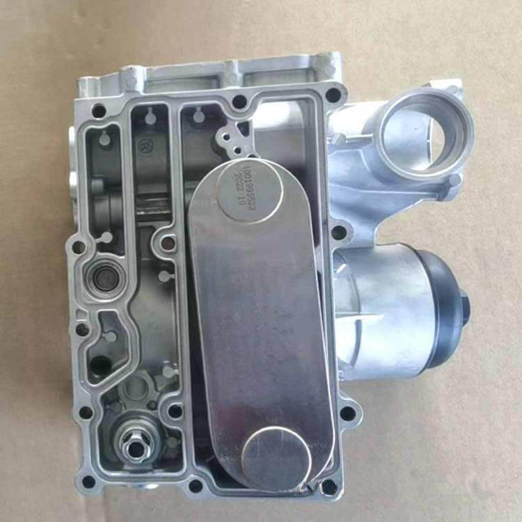 适用潍柴发动机机油散热器WP8机油冷却器1001995523