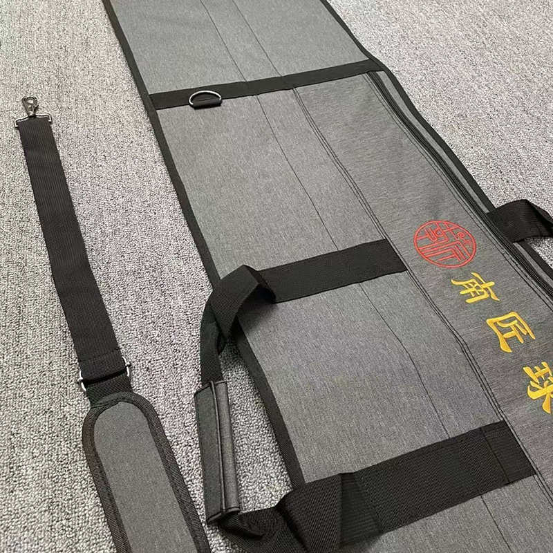 台球杆双槽杆盒外包通用杆外包手提背跨防水耐磨斜挎三槽杆外包