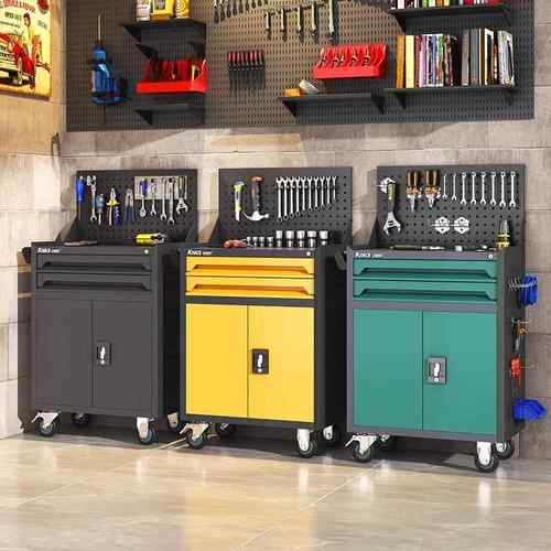 汽修工具车抽屉五金维修手推箱多功能移动重型工具柜子钳工车间用
