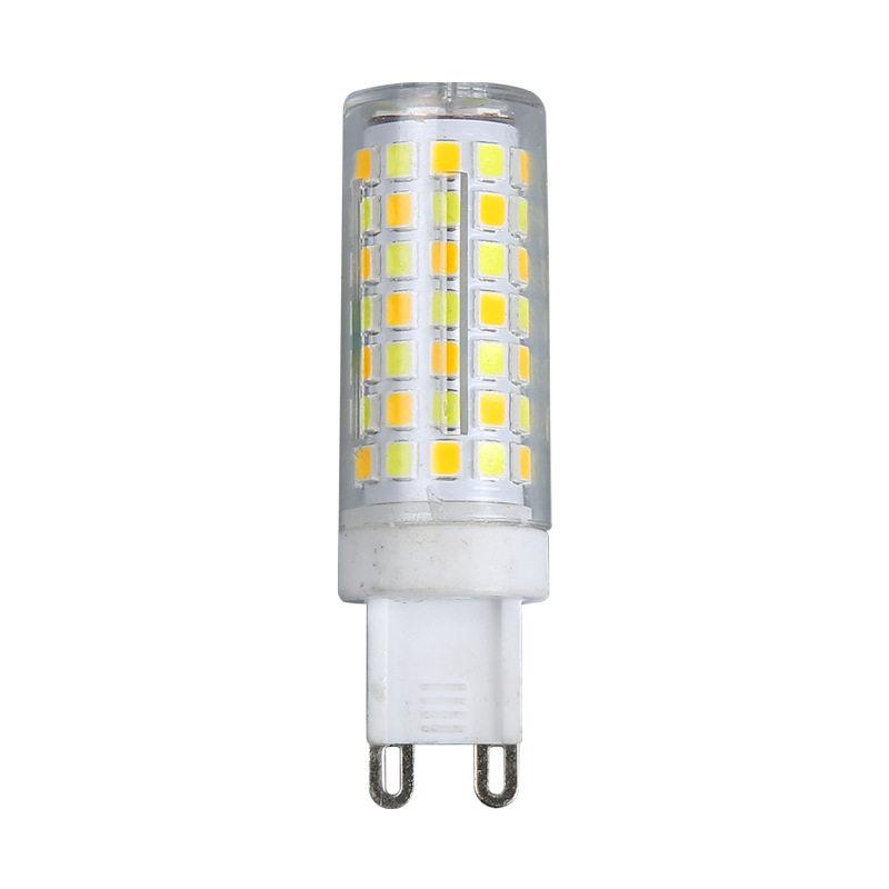 G4 led玉米灯珠220v110v无频闪G9灯泡节能小插泡家用商用三色变光