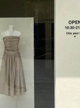 立体亚克力字体字母墙贴服装店门口吸引壁灯logo店名营业时间