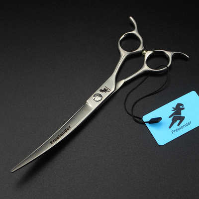 DZW双尾弯 哑光7.0寸弯剪宠物剪 专业级 上下弯 宠物师专用