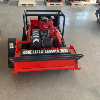 出口澳洲遥控割草机Tracked lawn mower HT800果园家用柴油割草机