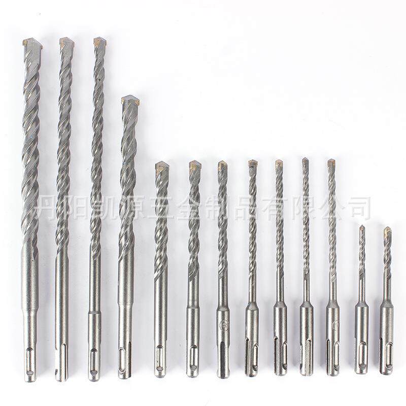 电锤凿电锤钻17件套装 圆柄冲击钻头17pc 开孔破墙铲凿组合套装