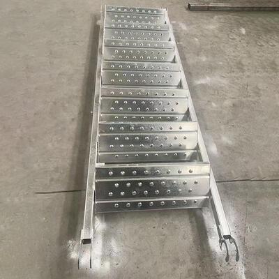 爬梯厂家供应建工程热镀QWT锌盘钢爬扣脚手筑架分体梯整体爬梯