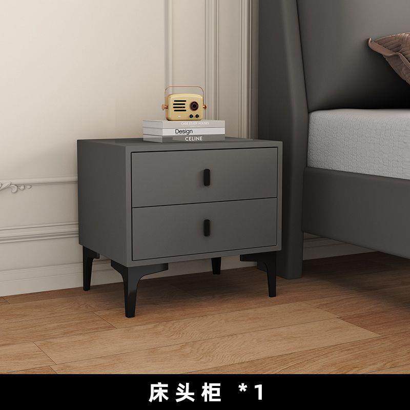 实木次床科技房布意式主1.无品牌/8m经济型单双人床软包出租1.卧5