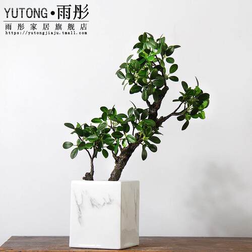 北欧风格金属大理石摆件现代简约样板间客厅电视酒柜几何软装饰品