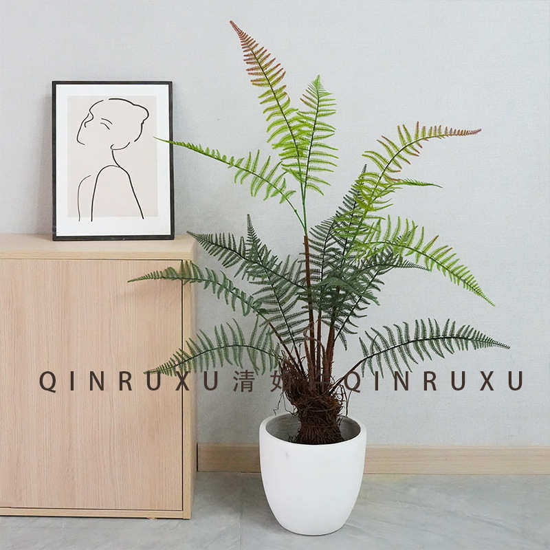 仿真树仿真猴头蕨金丝蕨波斯树新中式禅意蕨树园林庭院造景假绿植