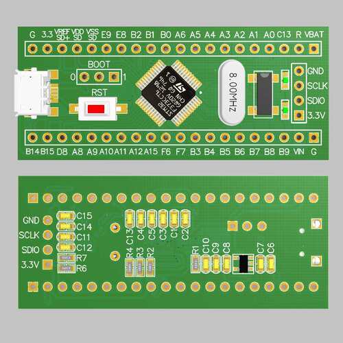 新品促销STM32F373核心板开发板STM32F373CCT6单片机系统CortexM4