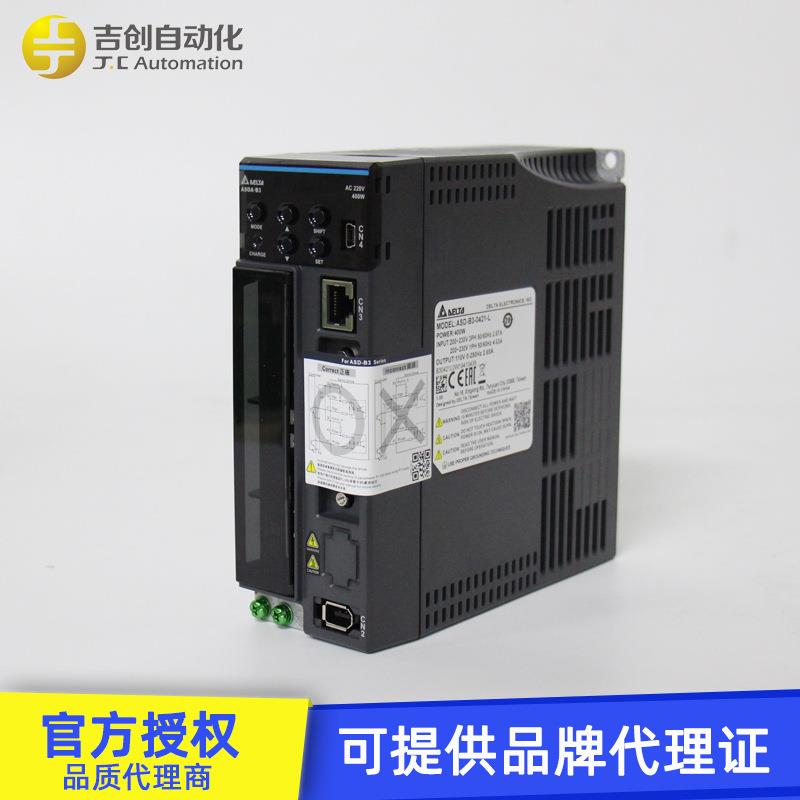 原装Delta台达BASD-B3-03流系列动ASD-/B3-0421-L/EM400w交伺服电