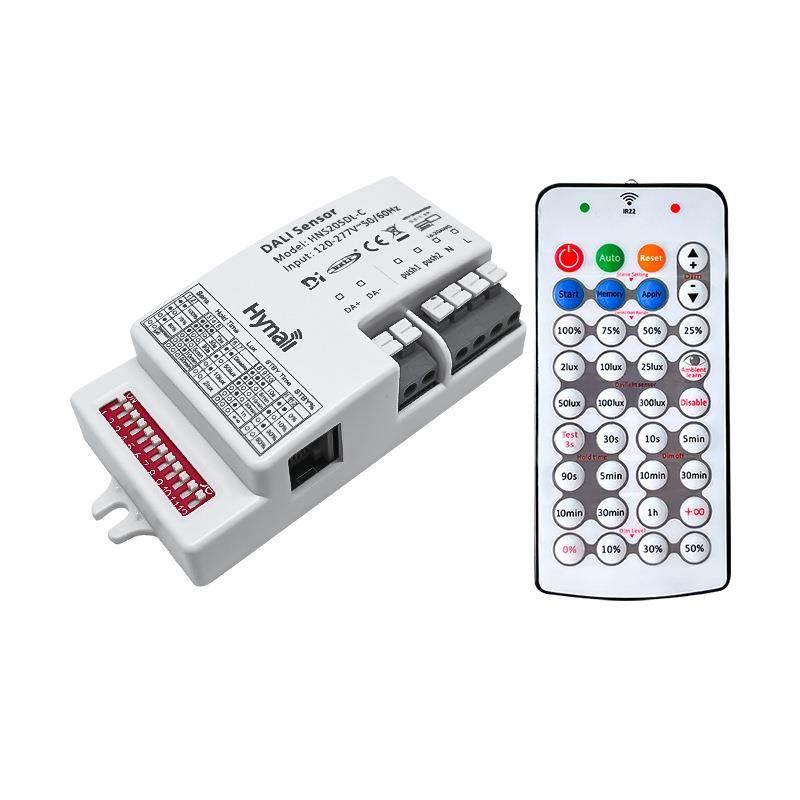 HNS205DL-C DALI-2 D4i 遥控 拨码 DALI Bus设置 微波感应器