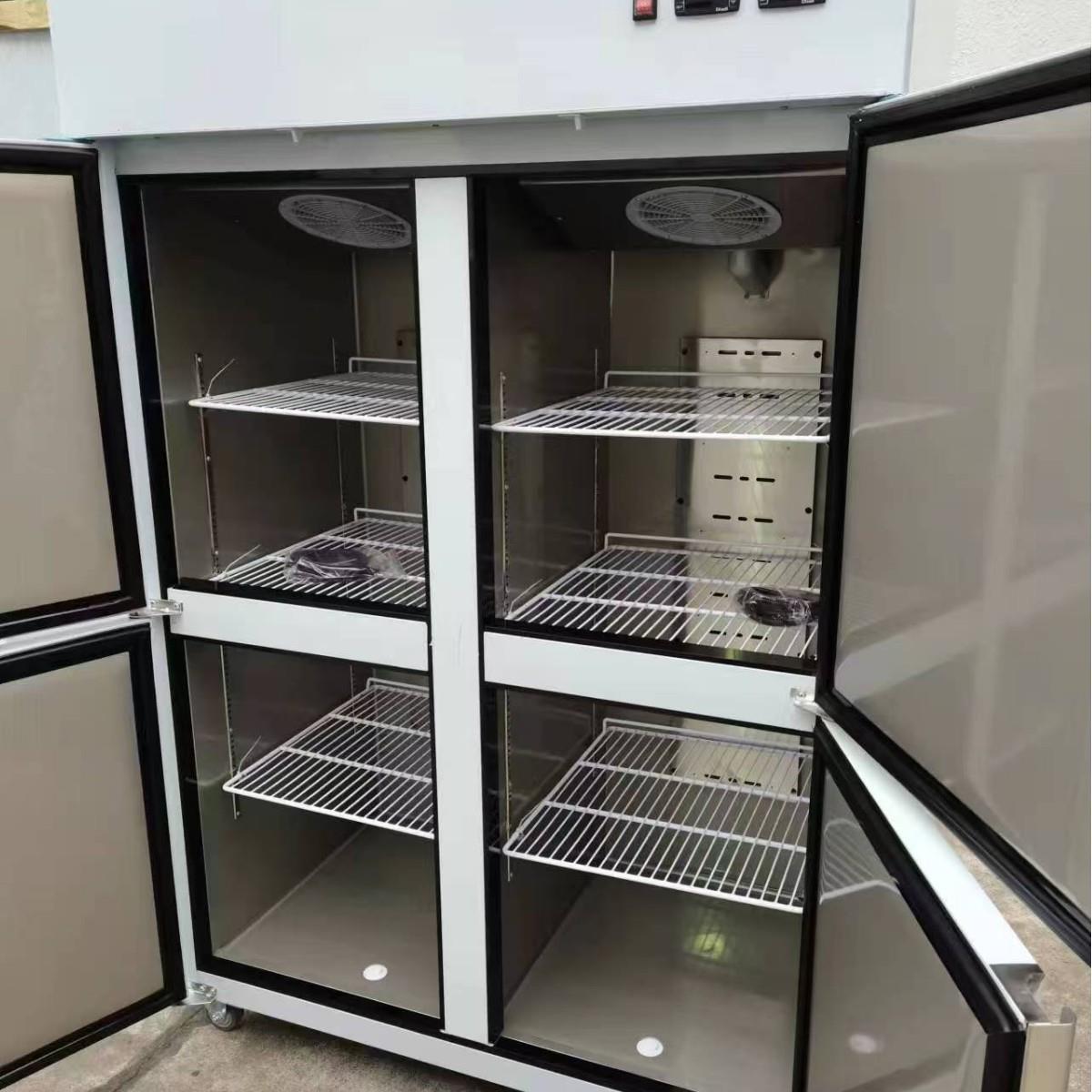 商用风冷不锈钢厨房冷冻柜工程酒店学校外卖冰柜冷藏工作台
