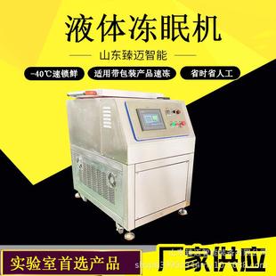 液体速冻机零下40度冻眠锁鲜机带包装 产品快速冷冻设备冻眠锁鲜机