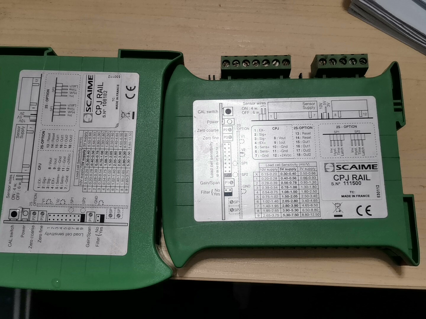 法国世感传感器 CPJ RAIL 530112