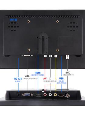 1P0.1寸HDM高清显器VIGA电脑主机高清显示101CM屏液晶小电视10示8