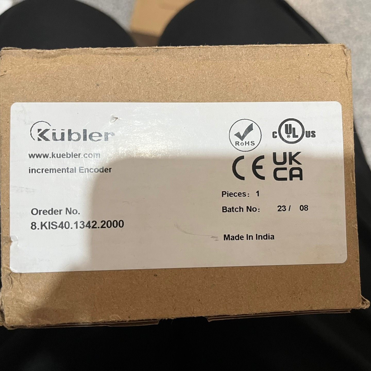库伯勒编码器8.KIS40.1342.2000  全新原装正