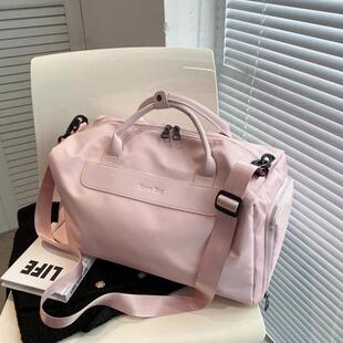 日本进口健身包女干湿分离游泳包运动包手提旅行包大容量行李包